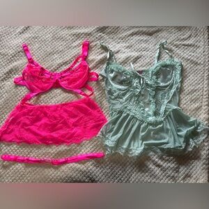 Lingerie set bundle festival wear rave wear size L